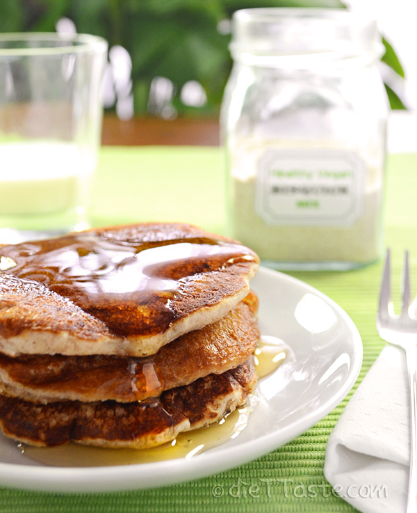 Healthy Bisquick Pancakes - from diettaste.com