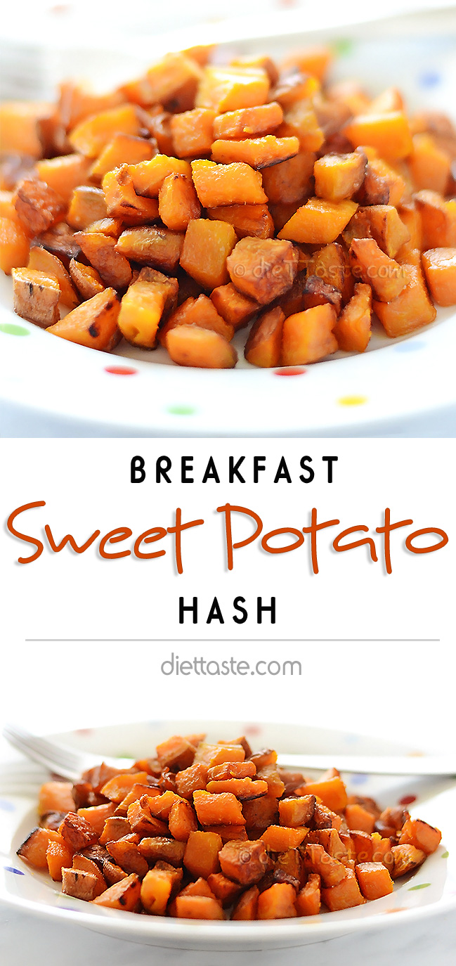 Sweet Potato Hash - diettaste.com