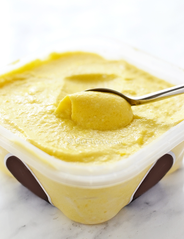 Mango Ice Cream - diettaste.com