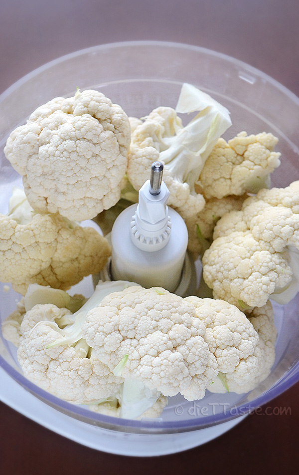 Riced Cauliflower - diettaste.com