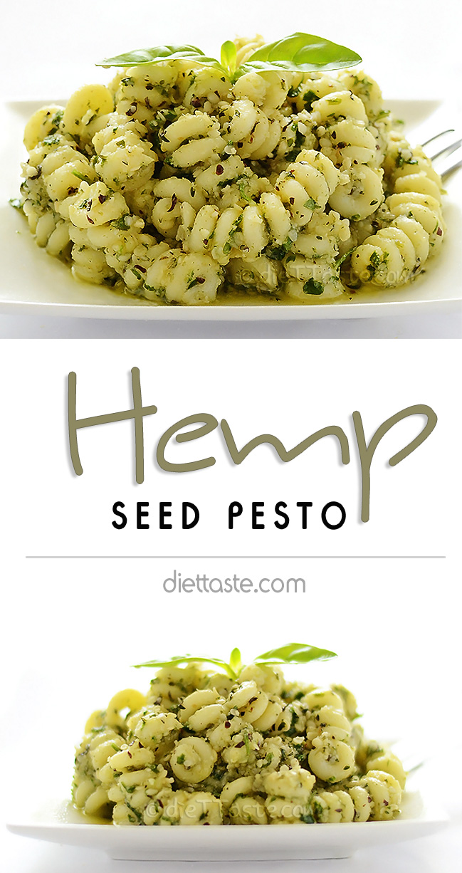 Hemp Seed Pesto - diettaste.com