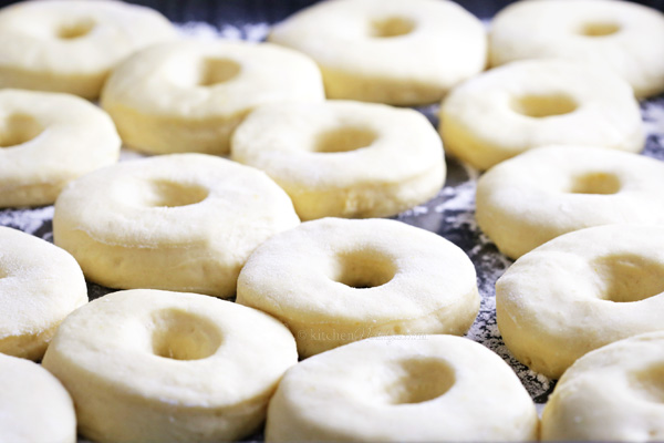 Crazy Dough Doughnuts - make a bunch of homemade doughnuts from scratch in just 1 hour!