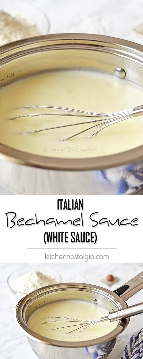 Italian Bechamel Sauce - White Sauce