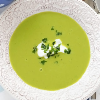 Green Pea Soup (vegetarian)
