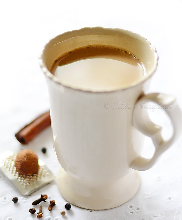 Chai Tea Latte - kitchennostalgia.com