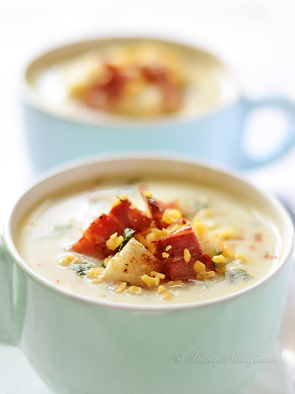 Creamy Cabbage Soup - kitchennostalgia.com
