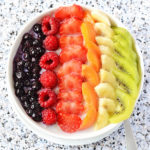 rainbow, quinoa, breakfast, bowl, porridge