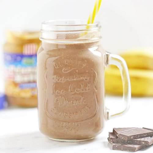 Peanut Butter Protein Shake Kitchen Nostalgia