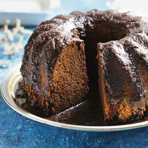 Chocolate Rum Cake | Kitchen Nostalgia